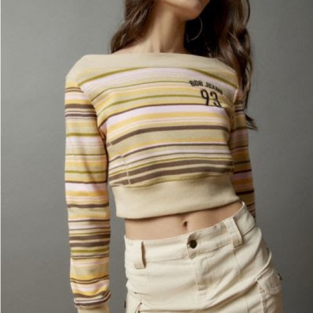 BDG Annika Cropped Sweatshirt